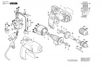 Bosch 0 601 144 541 GBM 450 RE Drill 110 V / GB Spare Parts GBM450RE